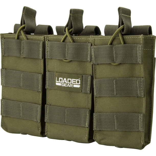 Barska BI12246 Loaded Gear Triple Magazine Pouches CX-200 OD Green