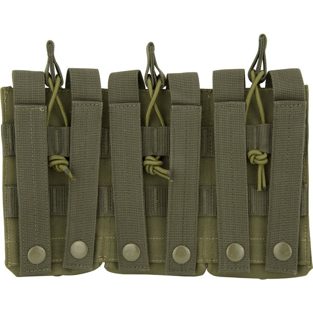 Barska BI12246 Loaded Gear Triple Magazine Pouches CX-200 OD Green Backside