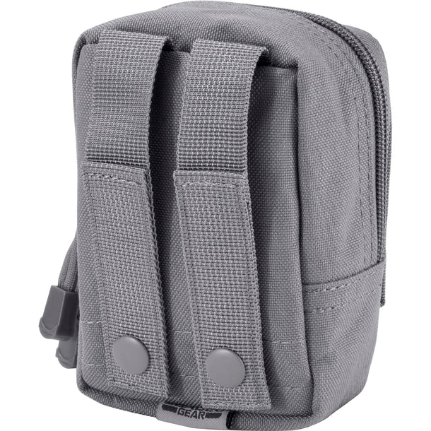 Barska BI12634 Loaded Gear Accessory Pouch CX-800 Dark Gray Back Side