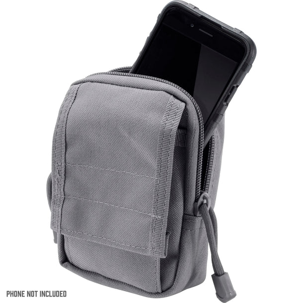 Barska BI12634 Loaded Gear Accessory Pouch CX-800 Dark Gray Cell Phone