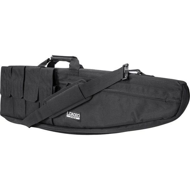 Barska BI13114 Loaded Gear 42" Tactical Rifle Bag Black RX-100 Side View