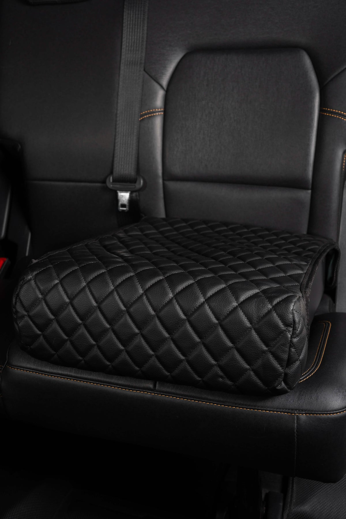 BoostedSafe Basic — Combination Access Portable Security Safe On Car Seat with Cover