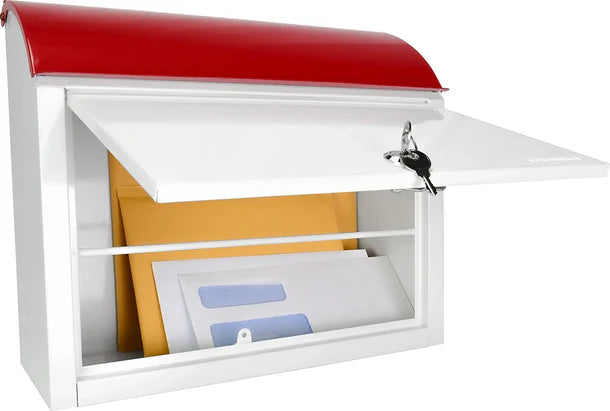 Barska CB13700 Retro Wall Mount Mailbox Door Open