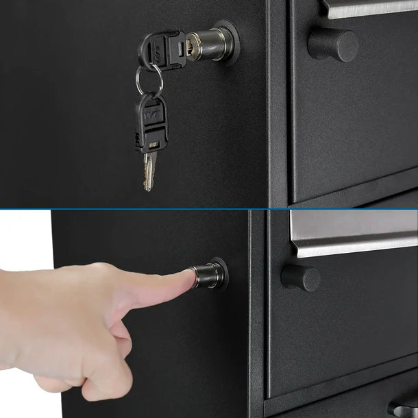 Barska CB13704 Dual Compartment Locking Mail and Parcel Box MPB-700 Key Lock 