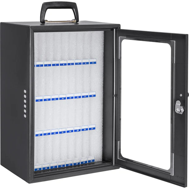 Barska CB14104 Cell Phone Storage Cabinet - 36 Slots Door Open