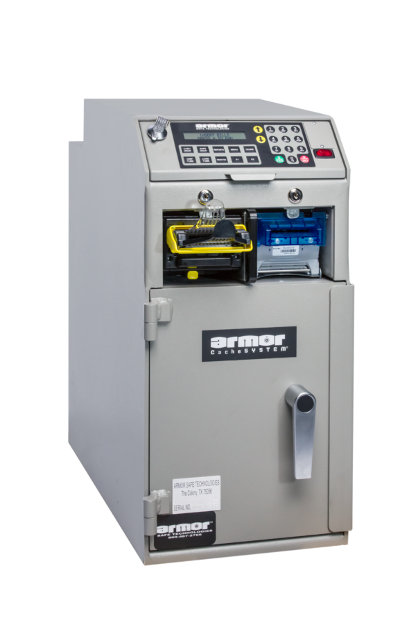 Armor CS6-2461RBH CacheSystem 2400 Series Cash Management Safe One Bulk & One Single Note Feeder