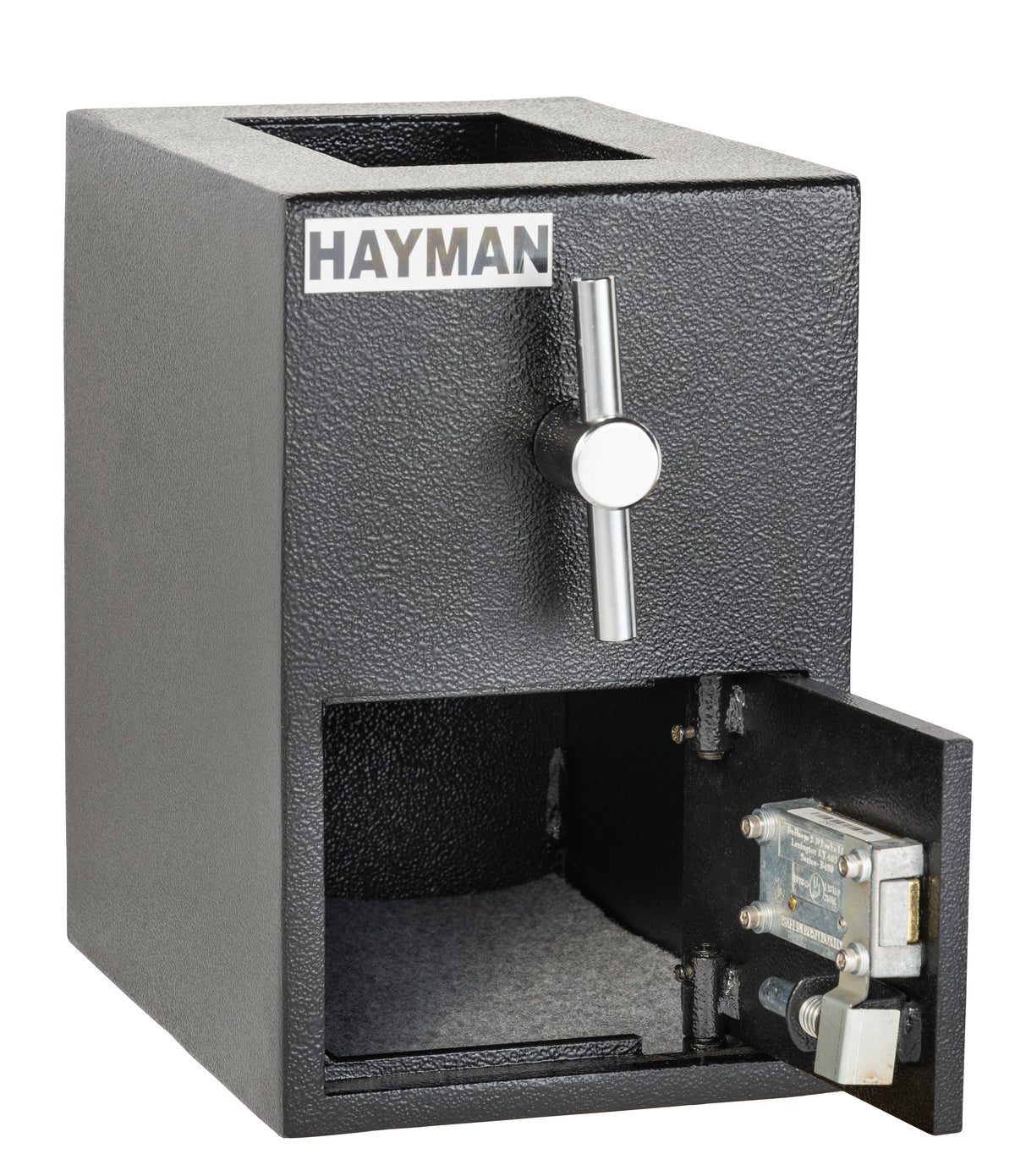 Hayman CV-H13-K Top Loading Rotary Depository Safe Door Open