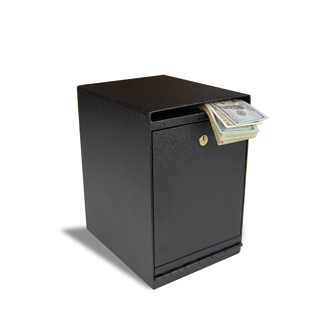 Pacific Safe B-DB120810-K1 B-Rate Under Counter Safe with Single Key Lock with Cash
