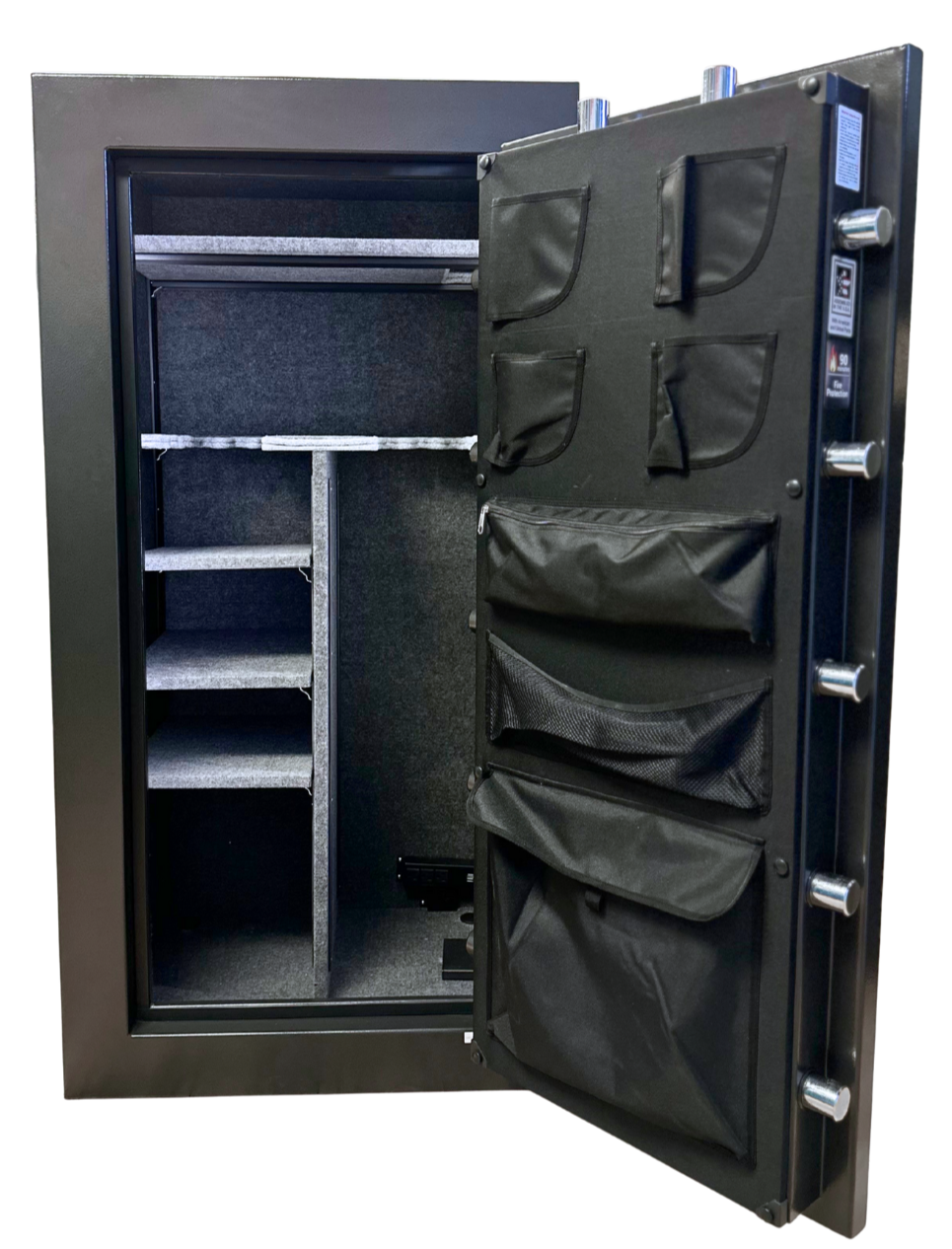 Hollon The Dominion 22 Gun Safe Gray Door Open