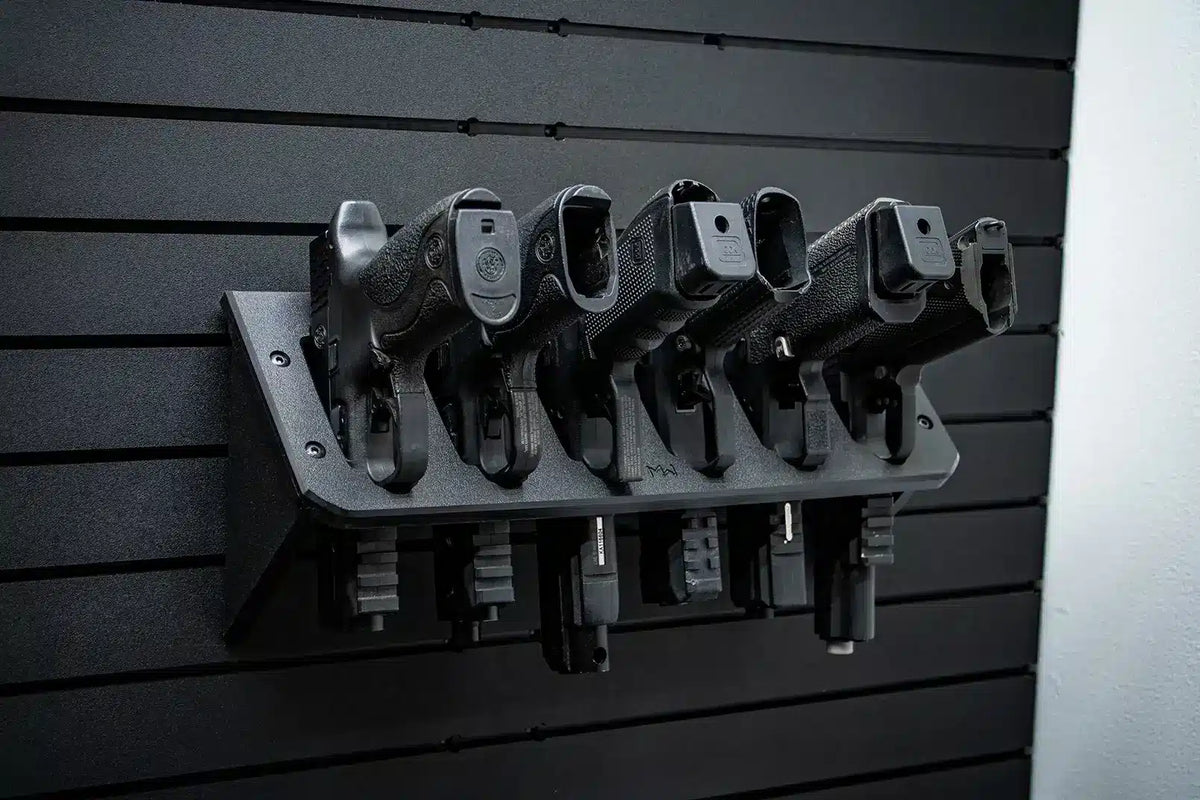 Tactical Walls MWMPH ModWall Multi-Pistol Hangers Angled