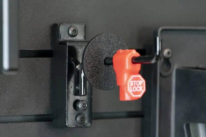 Tactical Walls ModWall Magnetic Weapon Lock Closeup