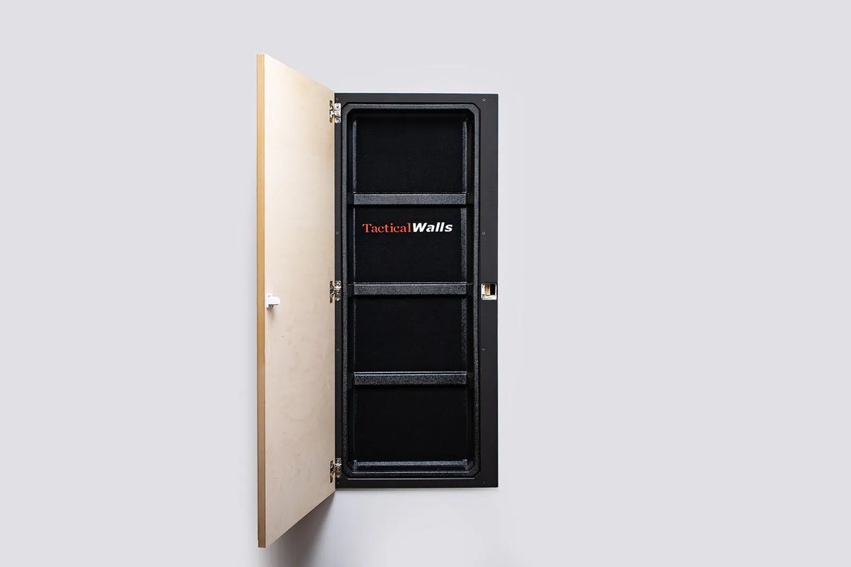 Tactical Walls Concealment Flag Hidden Gun Compartment Open Empty