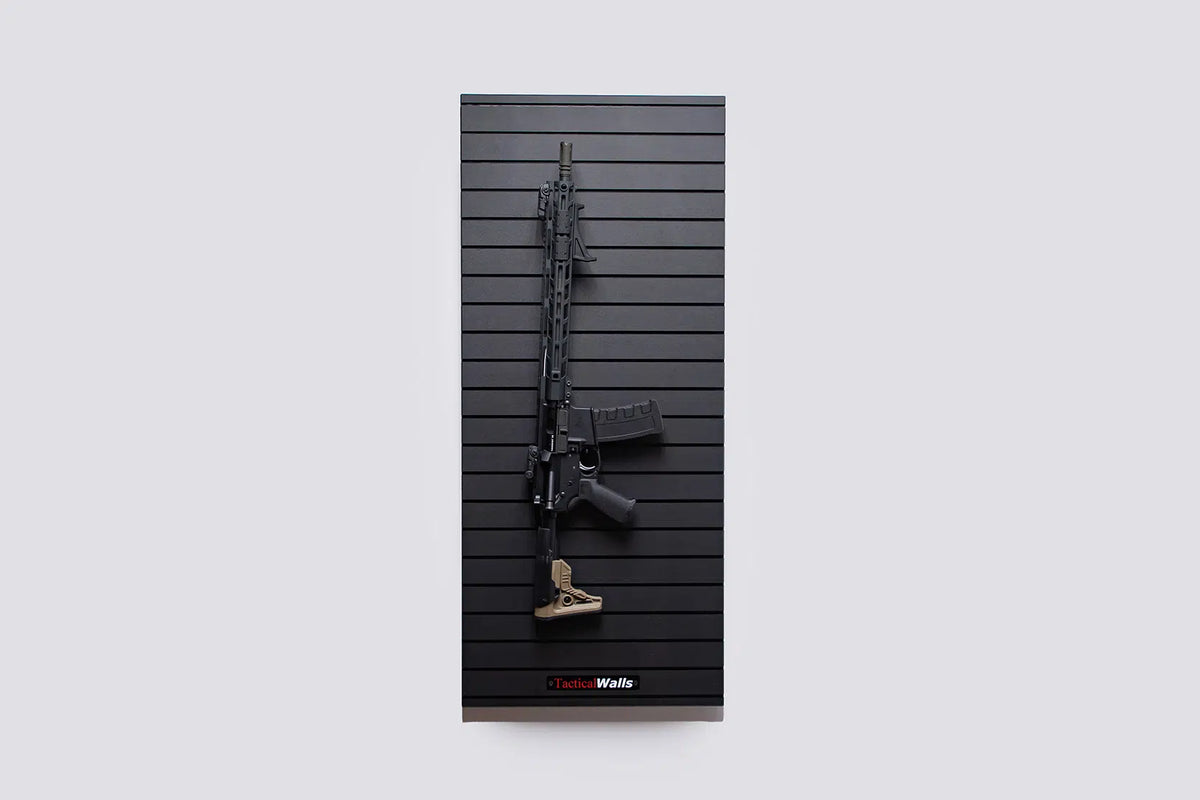 Tactical Walls 1440 ModWall Hidden Gun Compartment Closed with Rifle