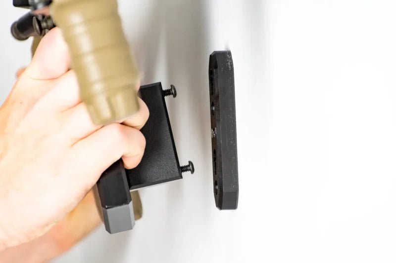 Tactical Walls ModWall Nano Rifle Hangers Installing