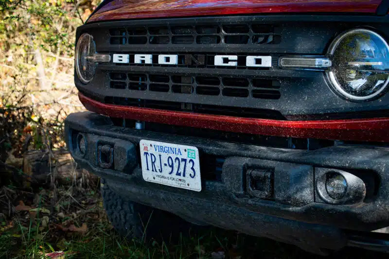 Tactical Walls VMod Bronco Magnetic Plate Mount Installed with Plate