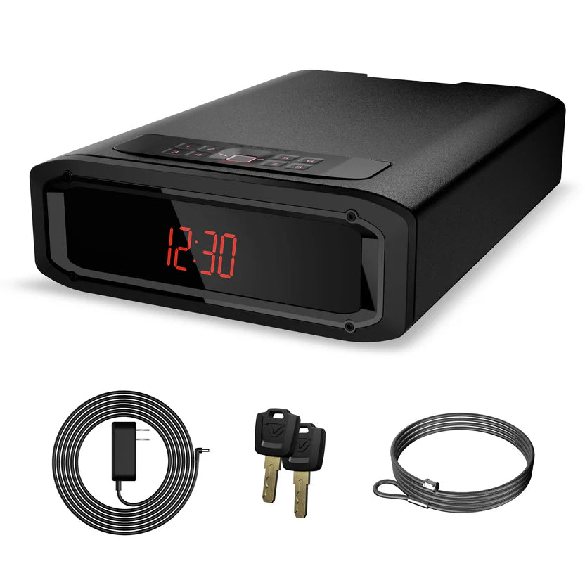 Vaultek DSE5i Smart Station Essential Biometric Handgun Safe with Accessories