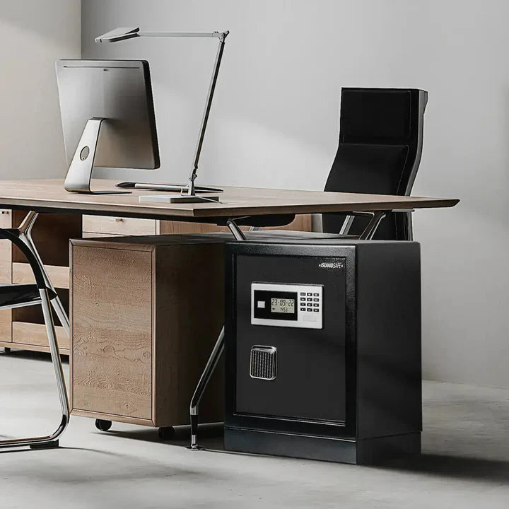 IslandSafe DSR45-BLK DataSavior Spacious Office Safe Under a Desk