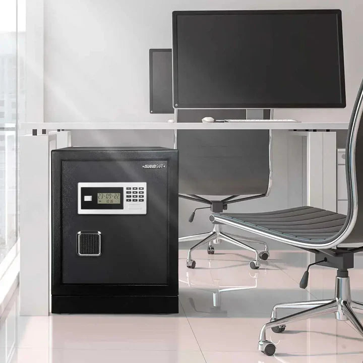 IslandSafe DSR45-BLK DataSavior Spacious Office Safe Under a Desk 3