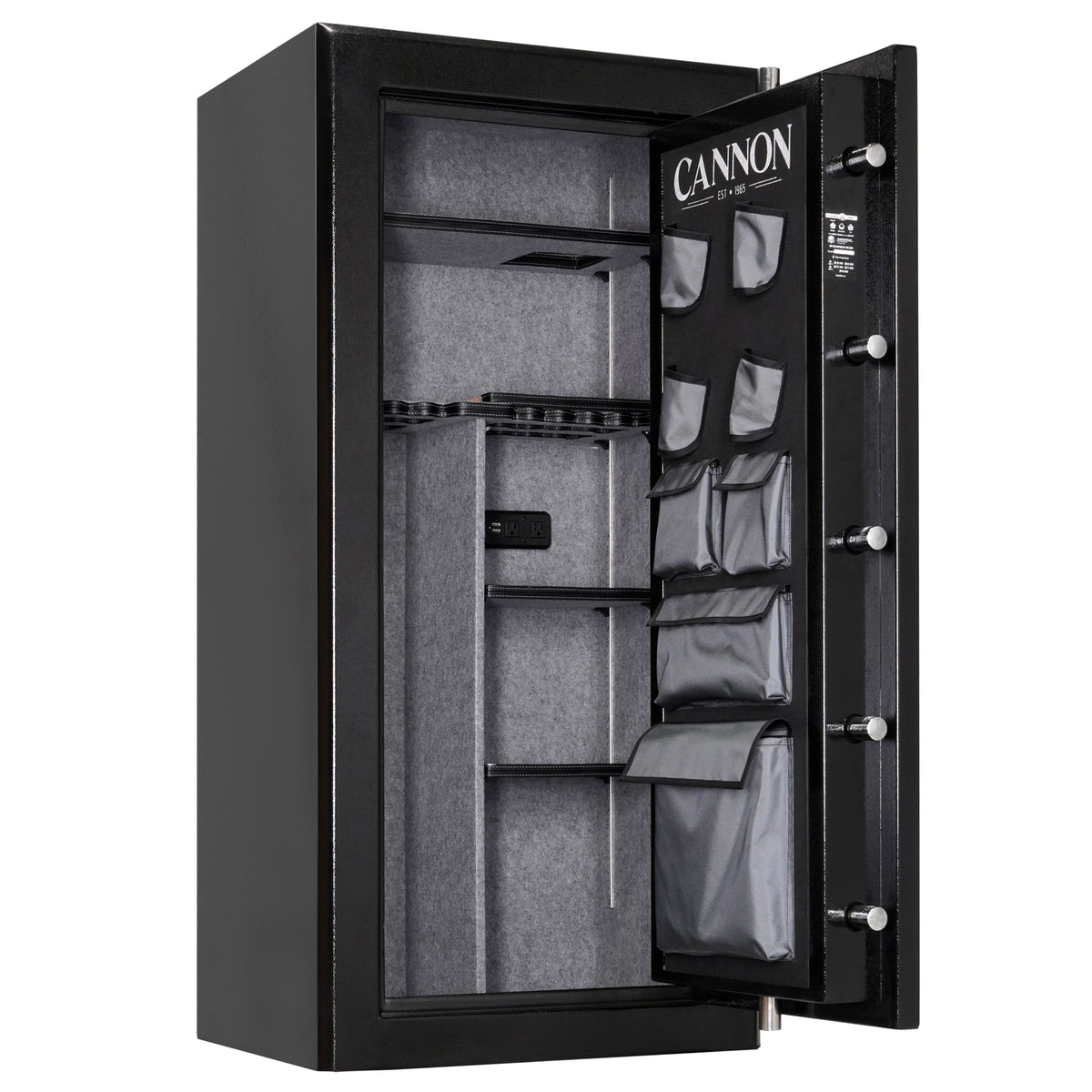 Cannon FD5928-H1TEB-23-DS Fortified Series 30 Gun Safe Door Open Empty