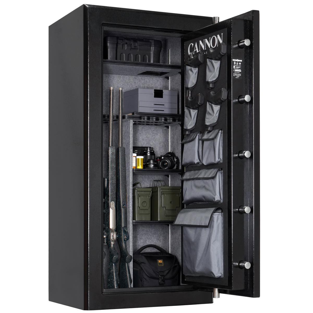 Cannon FD5928-H1TEB-23-DS Fortified Series 30 Gun Safe Door Open Full