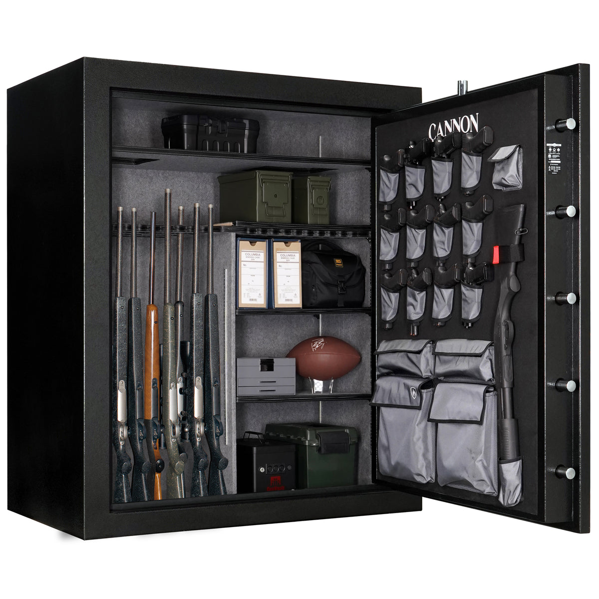 Cannon FD5950-H22FBC-23-DS Fortified Series 80 Gun Safe Door Open Full