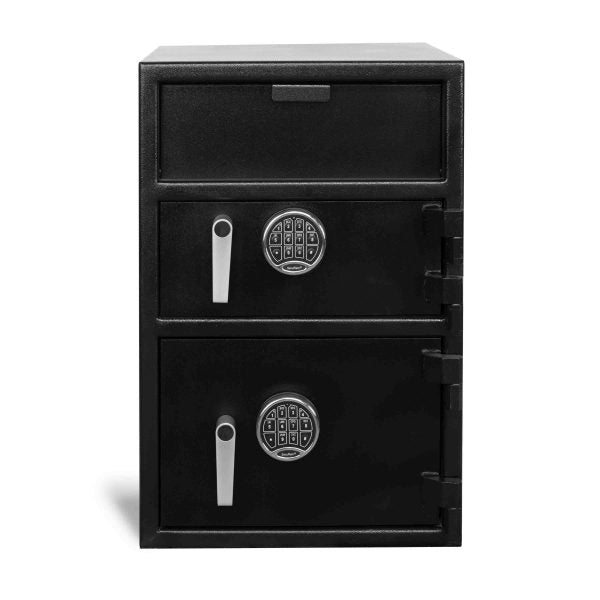 Pacific Safe FL3020T7B Double Door Front Load Depository Safe Front