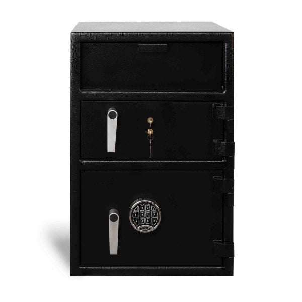Pacific Safe FL30207TK2B Double Door Front Load Depository Safe