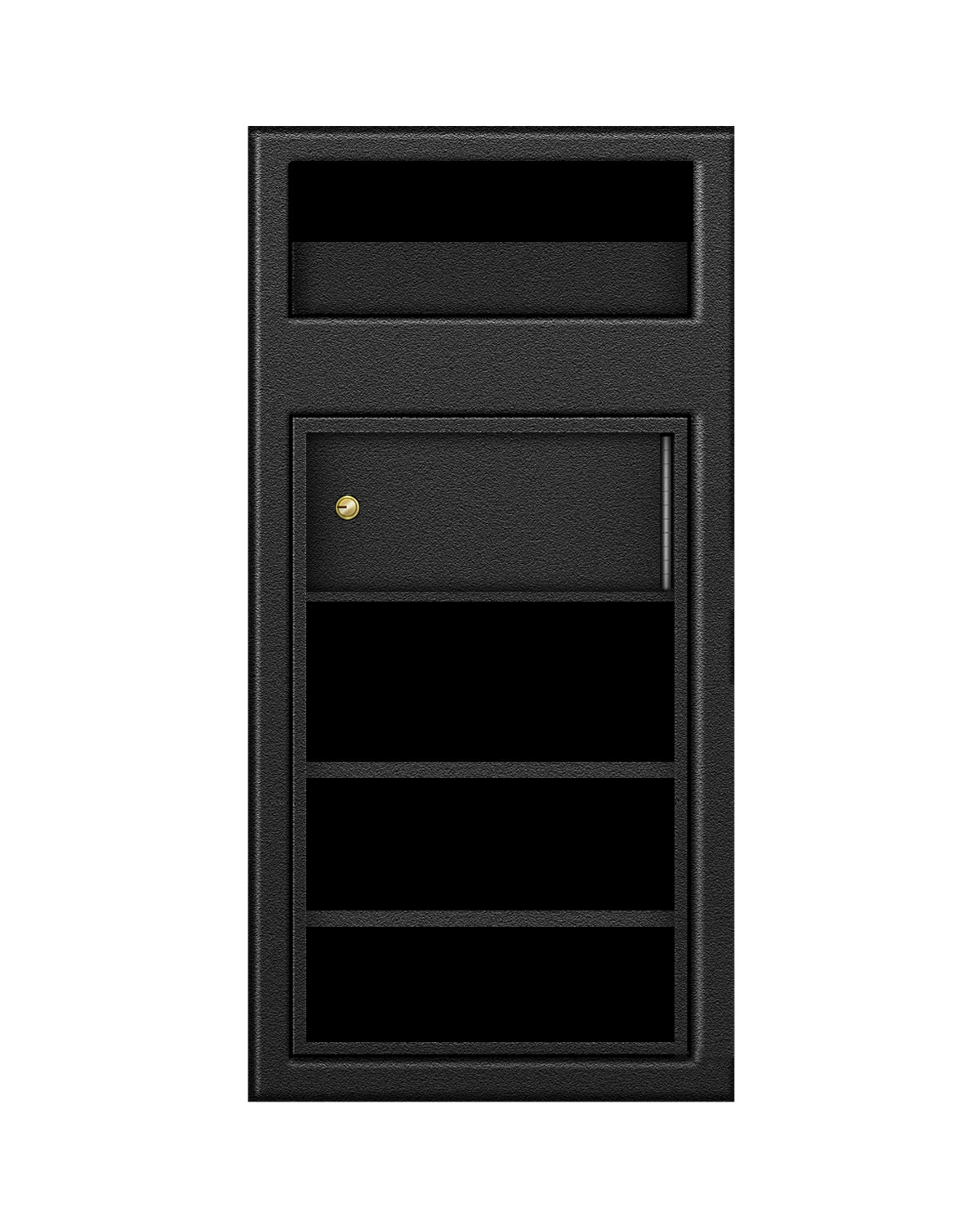 SafeandVaultStore FLH402020MK B-Rated Depository Safe with Manager Compartment Door Open