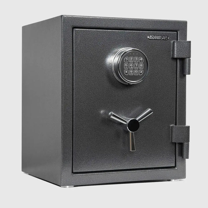 IslandSafe FNS45 FireShield Medium Fireproof Safe Angled