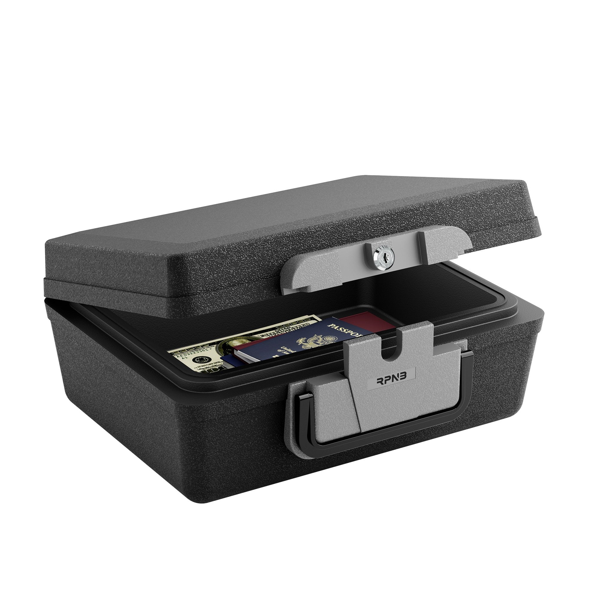 RPNB RPFST01 Fireproof Safe Box with Carrying Handle