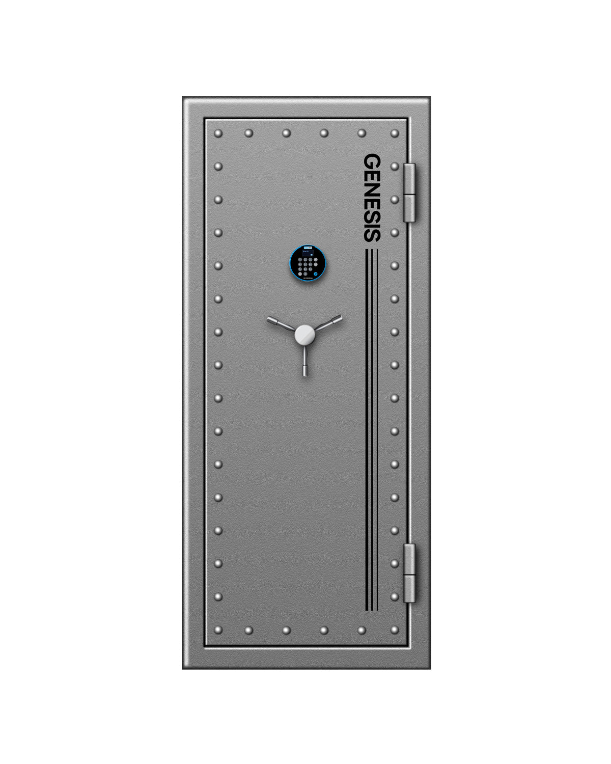 SafeandVaultStore GG592620 Genesis Gun Safe Grey with Lagard 703 Multi-User Digital Lock
