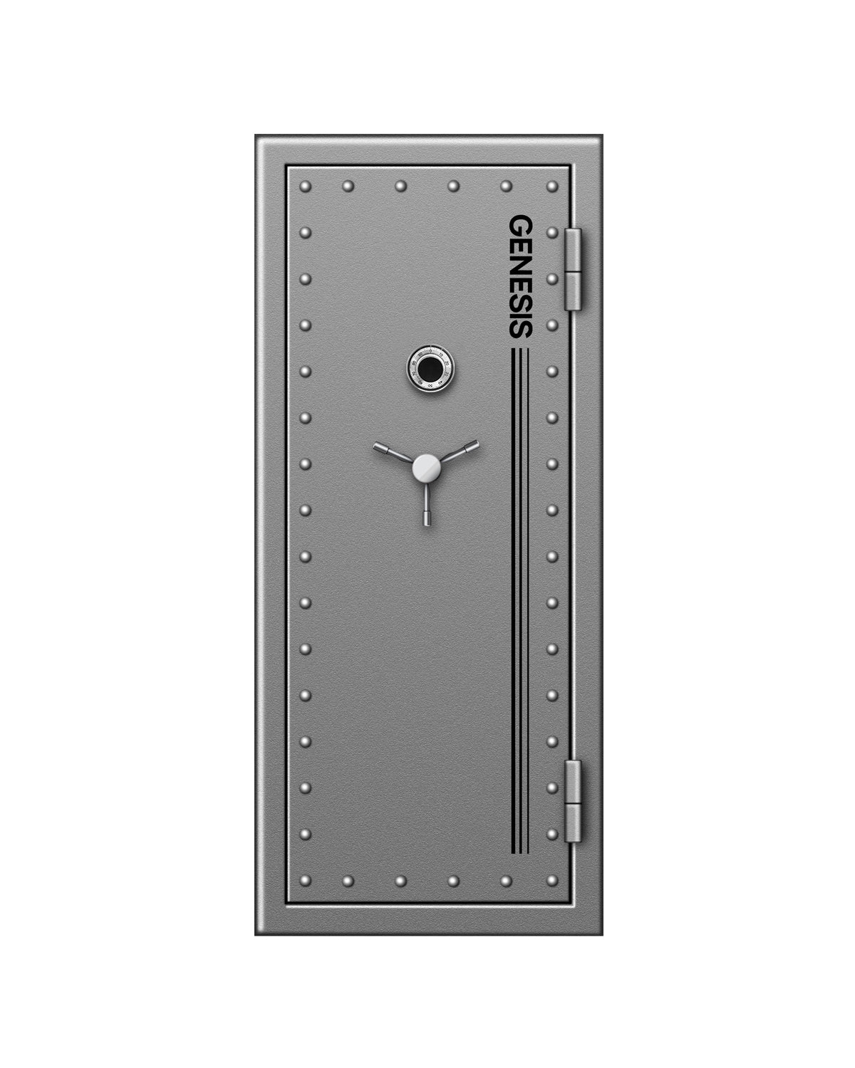 SafeandVaultStore GG592620 Genesis Gun Safe Grey with Mechanical Lock