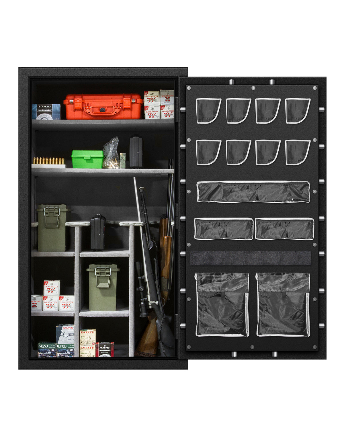 SafeandVaultStore GS724027 Second Amendment Gun Safe Door Open Full