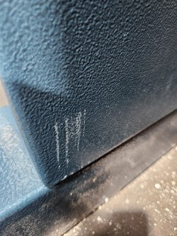 Hollon The Dominion 16 Gun Safe Teal Blemished Scratches