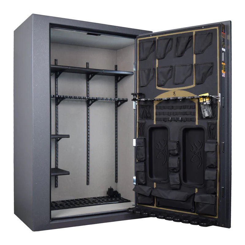 Browning HC49 Plus Hell's Canyon 49-Gun Safe 66" Tall Door Open Empty
