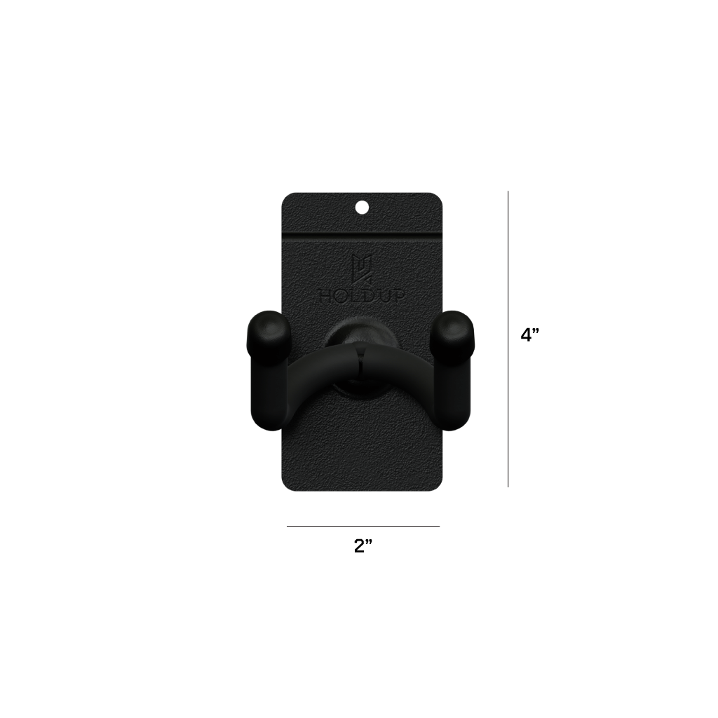 Hold Up Displays Vertical Firearm & Bow Holder HD03 Dimensions