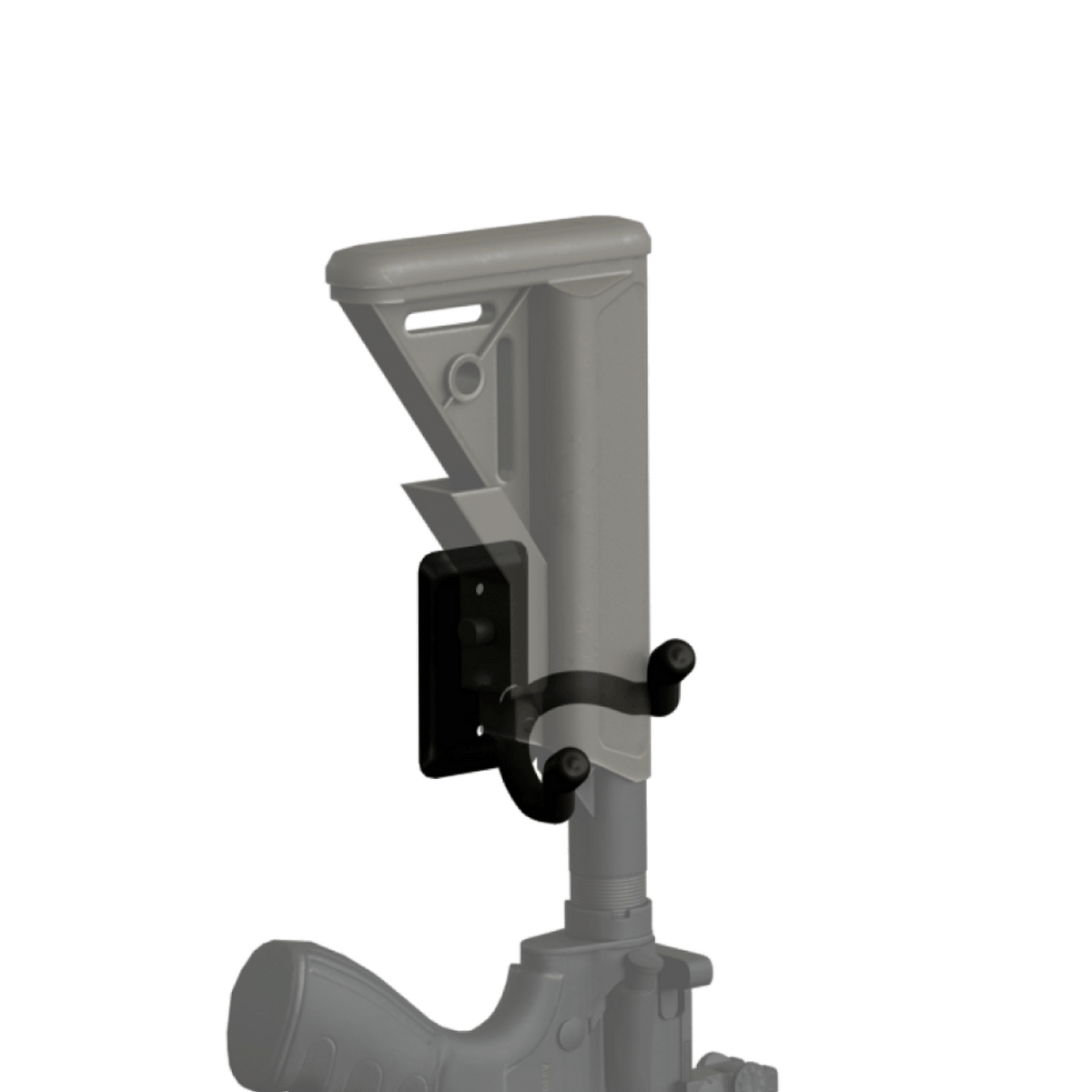 Hold Up Displays Vertical Firearm & Bow Holder HD03 Flatwall