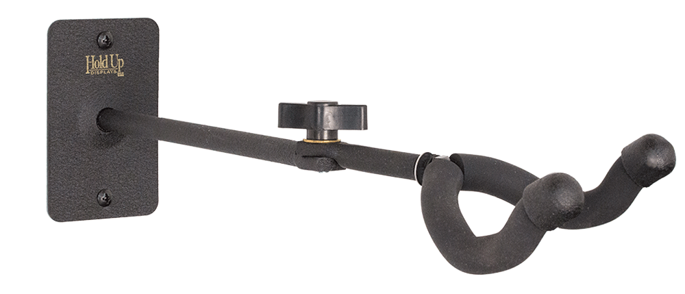 Hold Up Displays Right or Left Facing Firearm Bow Holder - HD10 Flatwall