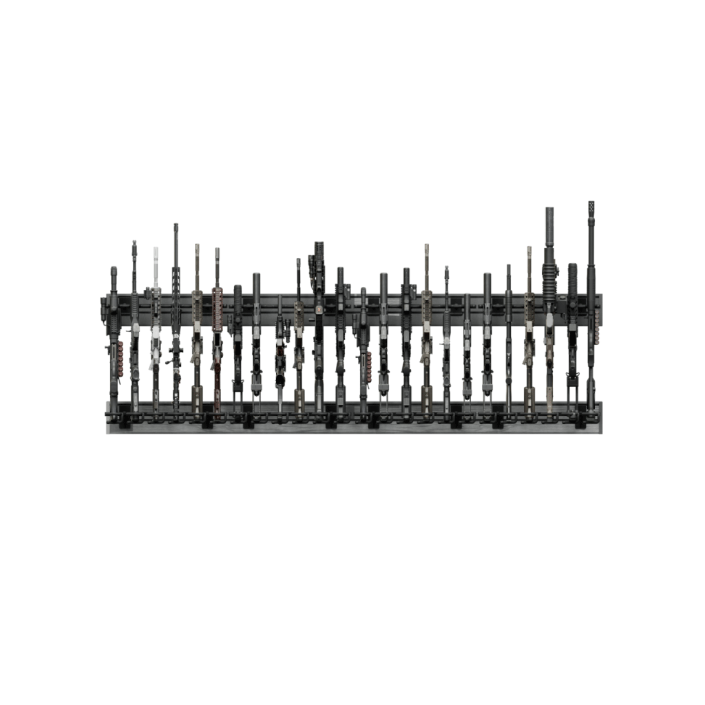 Hold Up Displays HD108 front full Gunmetal