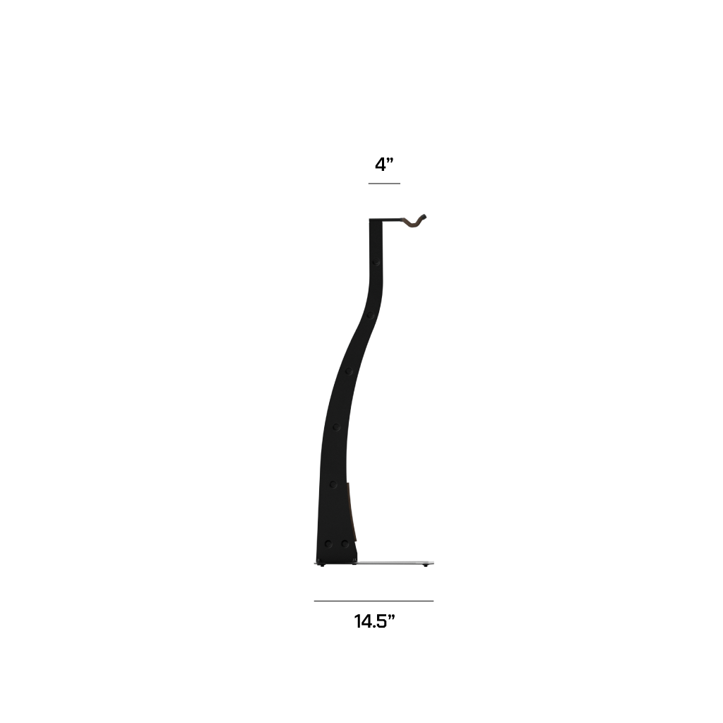 Hold Up Displays Single Stand HD86 Dimensions 2