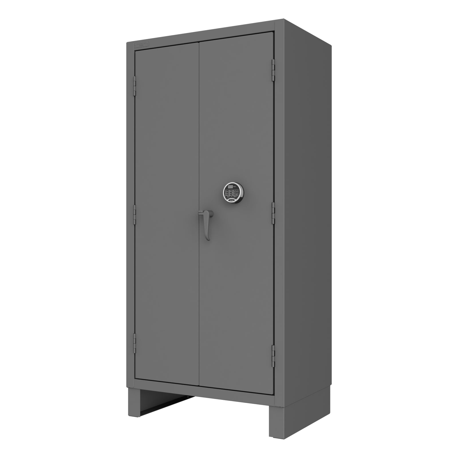 Durham HDCPL-243678-4S-95 12-Gauge Security Access Control Cabinet with 4 Shelves