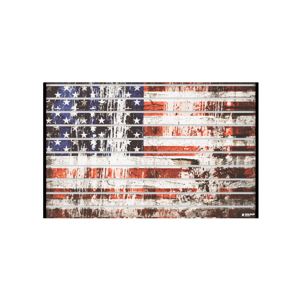 Hold Up Displays American Flag Strongwall HDSW2-2.5X4-F