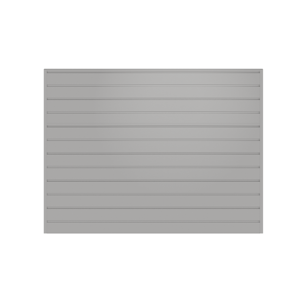 Hold Up Displays 6 Piece HDSW24 Strongwall Slat Panel Bundle HDSW2-3X4 Light Silver