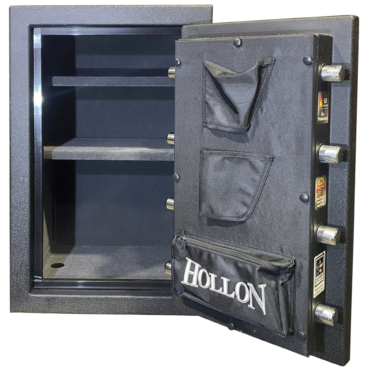 Hollon HGS-8E Hunter Series Fireproof Safe Door Open