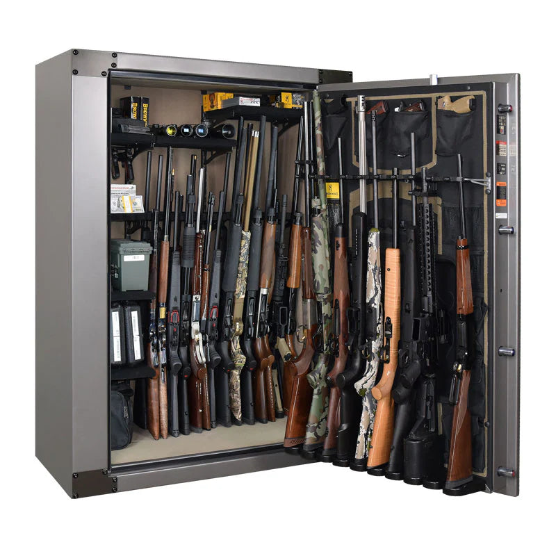 Browning HG49DLX HAWG Deluxe Gun Safe - Metal Clear Door Open Full
