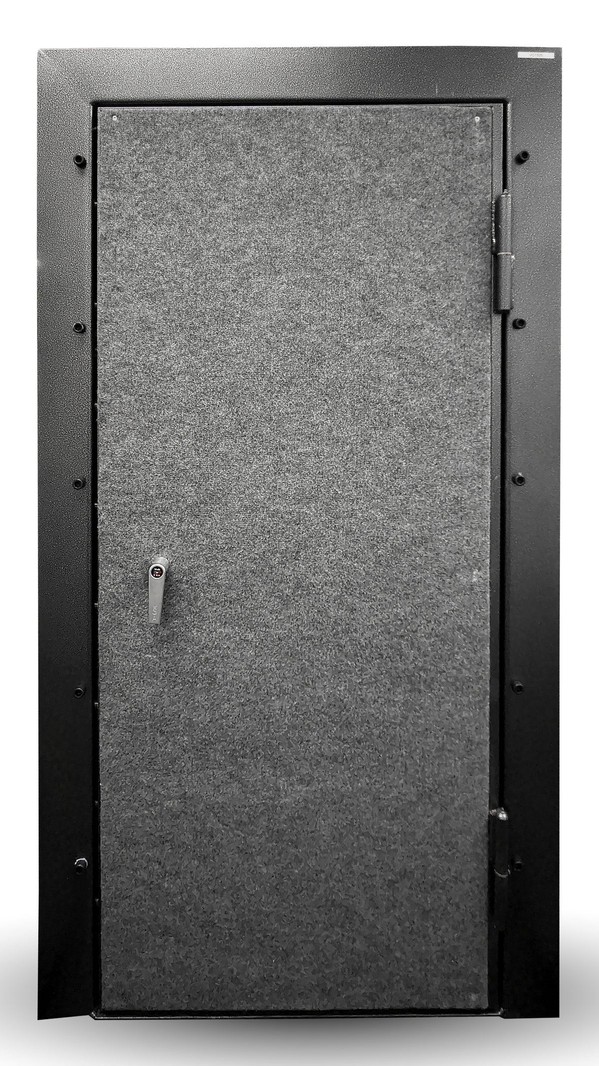 Ironman 8036 Residential Vault Door in swing left hand view of interior door panel.