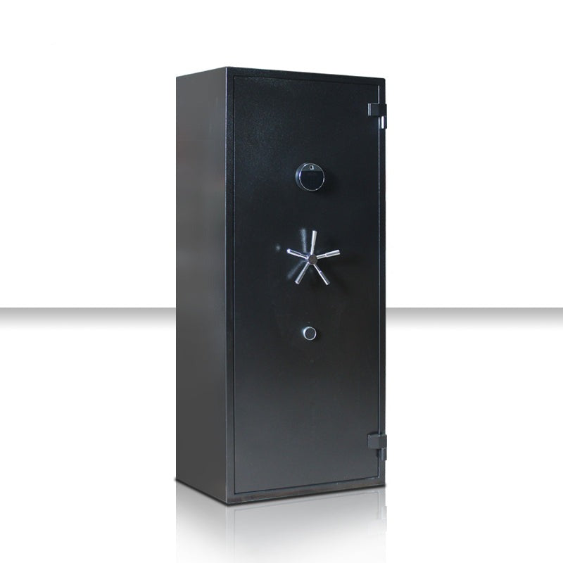 JB Large Watch Winder & Jewelry Safe Fireproof 4 Jewelry Drawers & 5 Watch Winders Door Wide Open