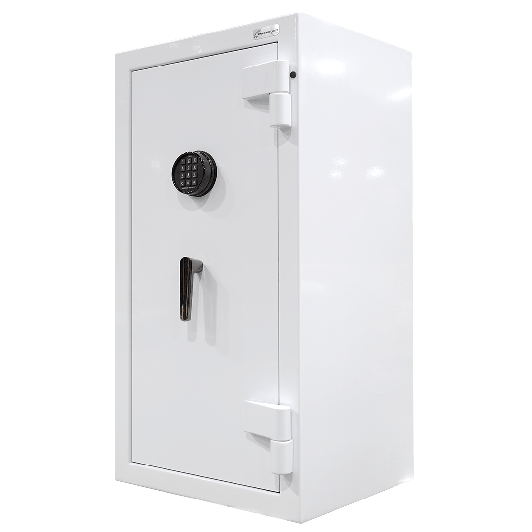 AMSEC JS5930E5 Tall & Wide Fire Rated Jewelry Safe Side View