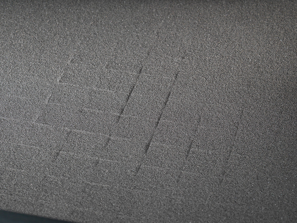 Close-up of a textured gray surface with patterns