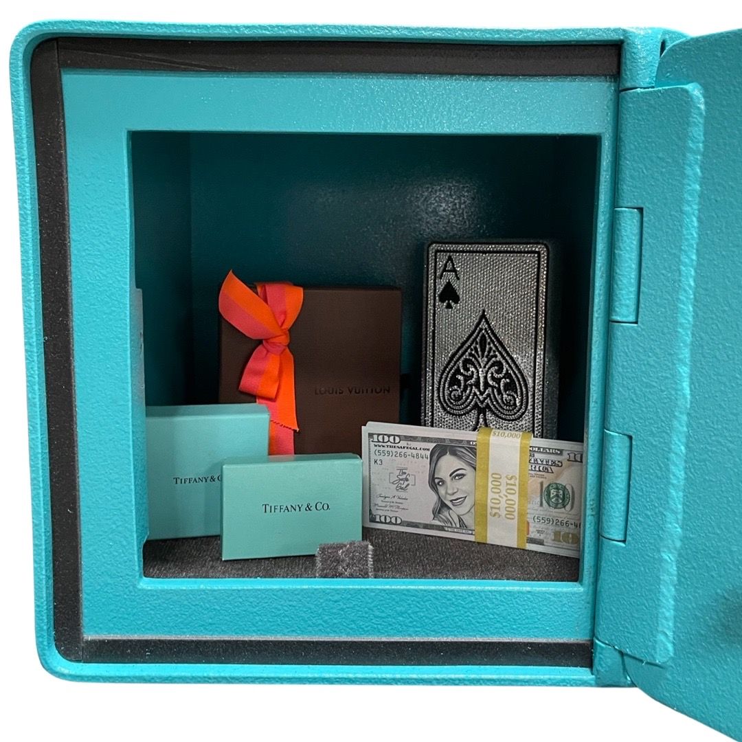 Kaynine Cube Safe Burglary Rated Tiffany Blue